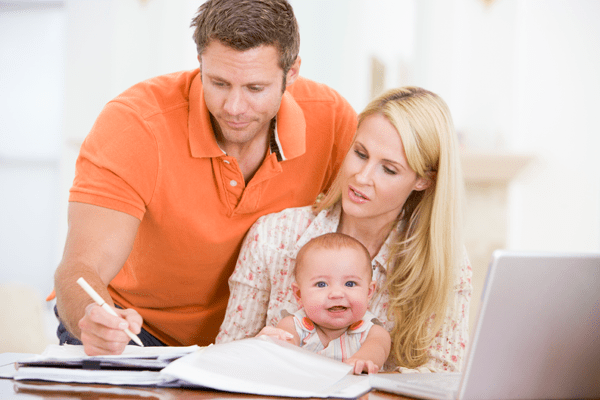 Mom & Dad Earn Money Working from Home